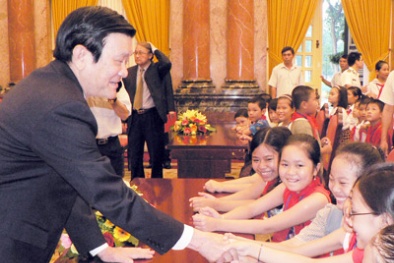 Tết Trung thu, Chủ tịch nước viết thư cho thiếu nhi