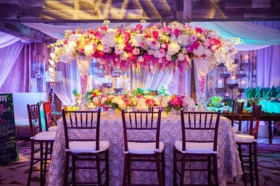 Tông màu chủ đạo cho đám cưới dưới trời thu