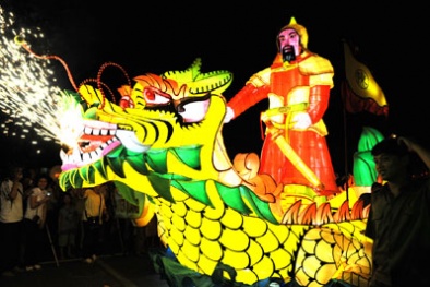 Đèn Trung thu lớn nhất Việt Nam