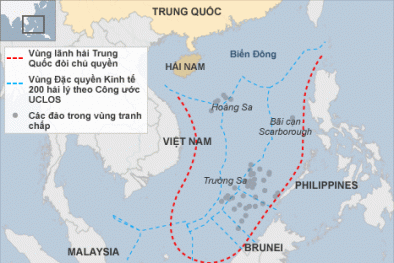 Tình hình biển đông ngày 13/9: Trung Quốc đang vẽ lại bản đồ Biển Đông từng giờ