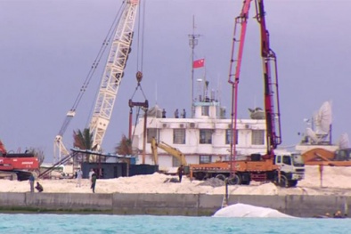 Trung Quốc xây cất ở Gạc Ma còn nguy hiểm hơn đặt giàn khoan 981