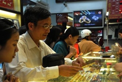 Giá vàng ngày 13/9/2014: Đà giảm mạnh ra tăng dù căng thẳng địa chính trị leo thang