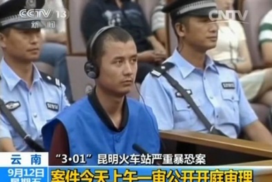 Trung Quốc: 3 án tử hình cho vụ tấn công ga Côn Minh
