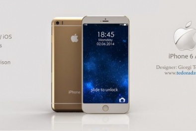 Lộ thiết kế iPhone 6 Air siêu mỏng vô cùng đẹp mắt