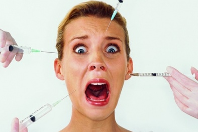 Thành người vô cảm vì tiêm botox xóa nếp nhăn
