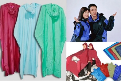 Cách chọn mua áo mưa thuận tiện và an toàn