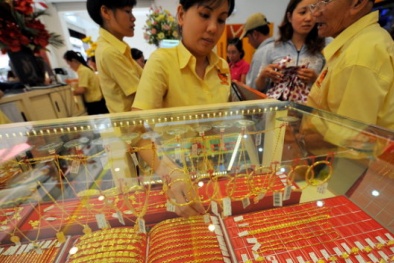 Giá vàng ngày 17/9/2014: Tiếp tục thoát đáy vàng chênh lệch giá lên cao