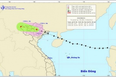 Tin mới nhất về bão số 3: Đường đi của bão chuyển hướng