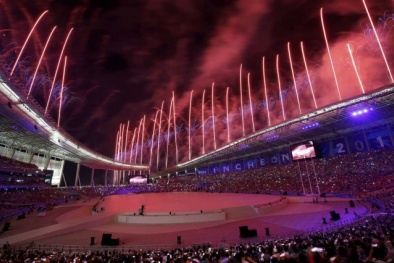 Lễ khai mạc ASIAD 17 rực rỡ màu sắc, âm thanh và ánh sáng
