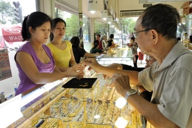 Giá vàng ngày 22/9/2014: Vì sao giá vàng liên tục phá đáy?