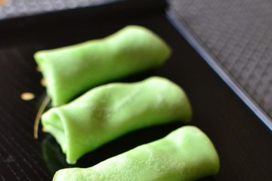 Cách làm món bánh Kuih Dadar mang hương vị Á châu