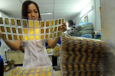 Giá vàng ngày 26/9/2014: Dự báo xu hướng giá vàng tiếp tục giảm mạnh