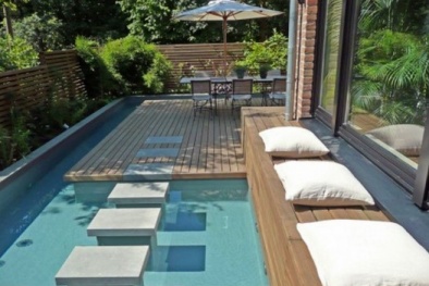 Xây hồ bơi gia đình theo ý muốn