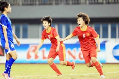 Asiad 17: Thắng Thái Lan, bóng đá nữ Việt Nam lập kỳ tích