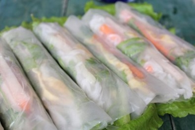 Cách làm món bún cuốn đổi món cho cuối tuần