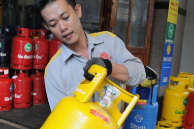 Giá bán lẻ gas đồng loạt tăng nhẹ từ 7 giờ sáng ngày 01/10
