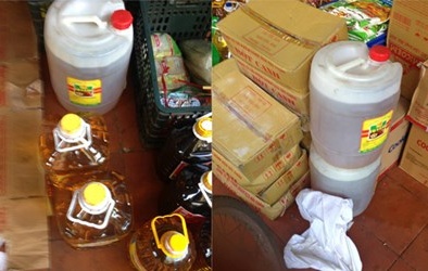 Tràn lan dầu ăn giá rẻ chưa kiểm định