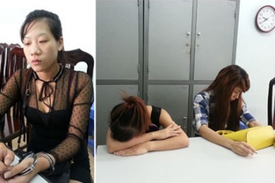 Hà Nội: Phá đường dây mại dâm toàn 9X  