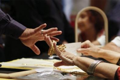 Giá vàng ngày 3/10/2014: Lạc quan kinh tế Mỹ làm giá vàng đi xuống