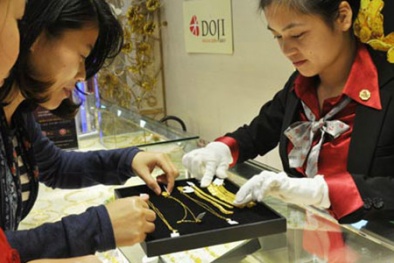 Giá vàng ngày 8/10/2014: Lực hỗ trợ từ chứng khoán và USD làm giá vàng tăng