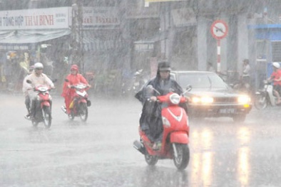 Dự báo thời tiết hôm nay ngày 8/10: thành phố Hồ Chí Minh có nguy cơ ngập sâu ở khu vực thấp