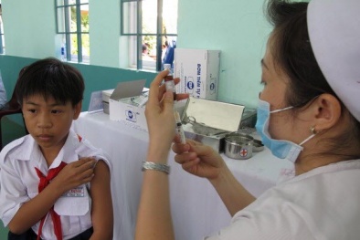 Tiêm vắc xin sởi - rubella đang thành công