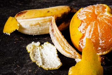 Tác dụng bất ngờ từ vỏ cam và vỏ chuối