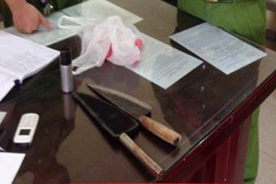 Kinh hoàng CSGT dùng dao chém cán bộ quản lý trại giam