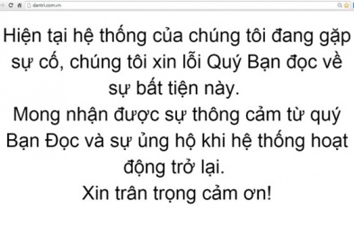 Ngày Doanh nhân Việt Nam, VC Corp mất 2,5 tỷ đồng vì lỗi data center