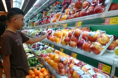 Loay hoay với táo, lê Trung Quốc 