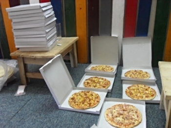 Nguy cơ ung thư vì vỏ hộp đựng pizza