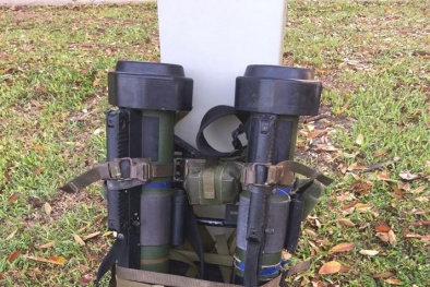 Phát hiện vũ khí chống tăng giả gần Sungei Tengah