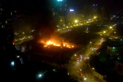 Lời kể nhân chứng vụ cháy tại khu đô thị Nam Trung Yên