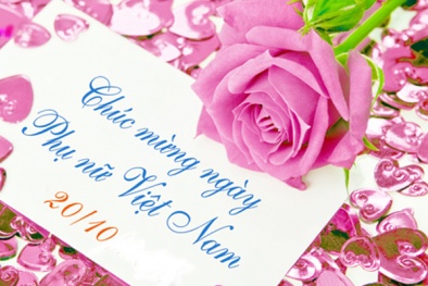 Lời chúc hay và ý nghĩa nhất ngày phụ nữ Việt Nam 20.10