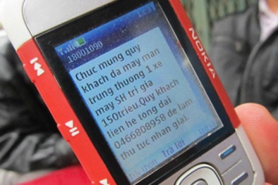 Tin nhắn rác quảng cáo và lừa đảo lại nở rộ