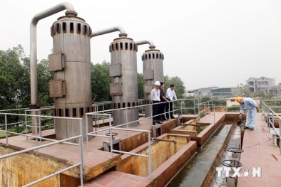 Hà Nội chi gần 170 tỷ đồng xây dựng công trình nước sạch liên xã