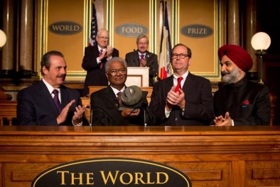 Tiến sĩ Ấn Độ được vinh danh tại lễ trao giải lương thực thế giới 2014