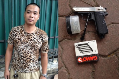 Bắt giữ đối tượng mang súng 'phòng thân'