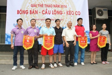 Sôi động và hào hứng với giải thể thao cán bộ TĐC