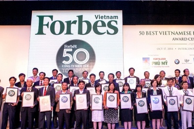 Vinamilk được Forbes vinh danh là công ty niêm yết tốt nhất Việt Nam 2014