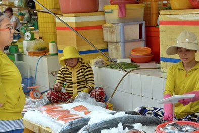 Xăng giảm giá, hàng hóa vẫn... trơ trơ