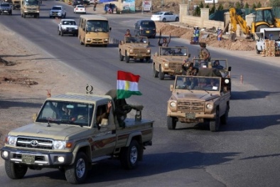 Chiến binh người Kurd ở Iraq đến Kobani tham gia tiêu diệt IS