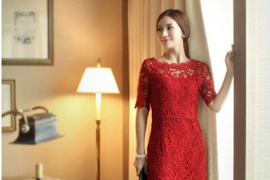 Những mẫu váy cho phái đẹp dự tiệc cưới mùa thu 