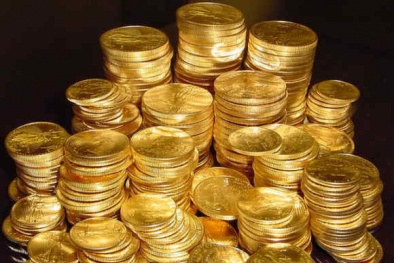 Vàng rớt giá kỷ lục