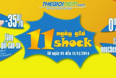 11 Ngày Giá Shock – Giảm giá cực sốc