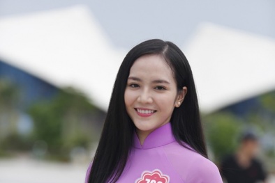 Ngắm 39 thí sinh Hoa hậu phía Nam mặc áo dài tuyệt đẹp