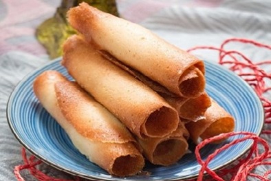 Cách làm món bánh cookie cuộn thơm phức giòn tan cho ngày mưa lạnh