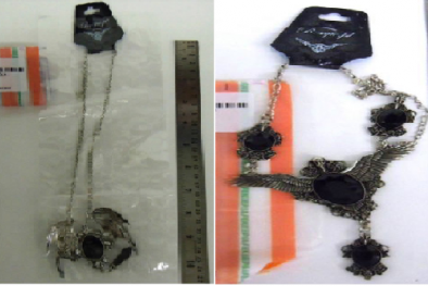 Thu hồi dây chuyền chứa hóa chất độc hại