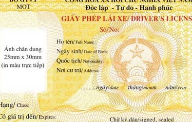 Ngày 31/12 hết hạn đổi bằng lái ôtô