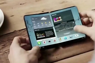 Smartphone màn hình gập dần trở thành hiện thực